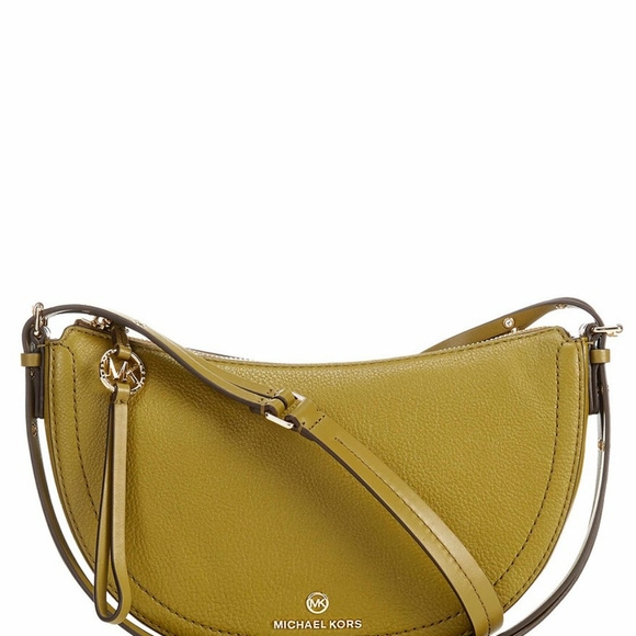 MICHAEL MK Camden Leather Small Messenger Bag - Picture 2 of 2